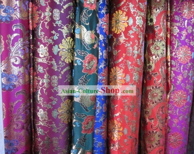 Chinese Traditional Silk Brocade Fabric