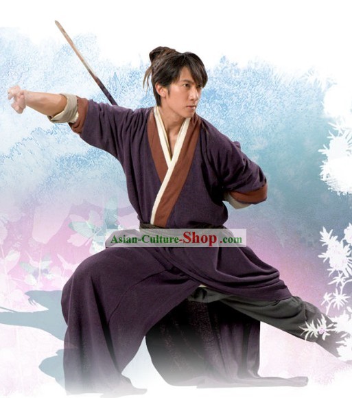 China Wuxia Martial Arts Chivalry Costumes for Men