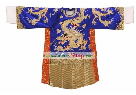 Beijing Opera Wusheng Dragon Playing Ball Mang Robe