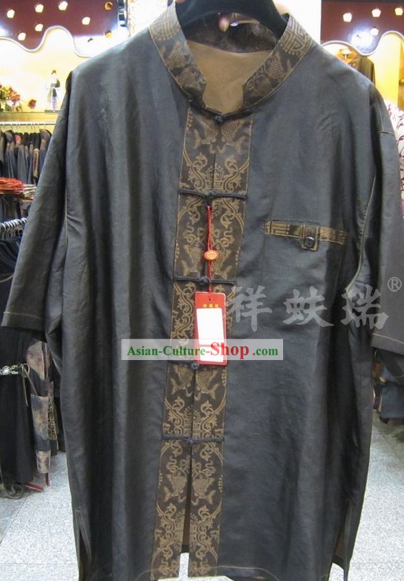 Chinese Peking Rui Fu Xiang Dragon Tang Suit for Men