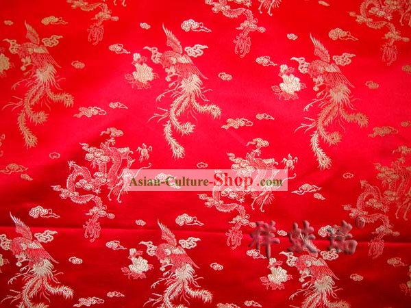 Traditional Chinese Beijing Rui Fu Xiang Silk Fabric