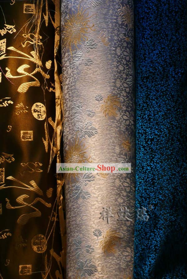 Traditional Chinese Beijing Rui Fu Xiang Silk Fabric