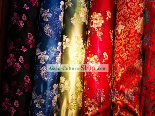 Traditional Chinese Beijing Rui Fu Xiang Silk Fabric