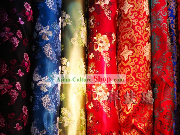 Traditional Chinese Beijing Rui Fu Xiang Silk Fabric