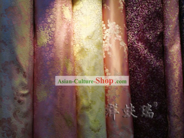 Traditional Chinese Beijing Rui Fu Xiang Silk Fabric