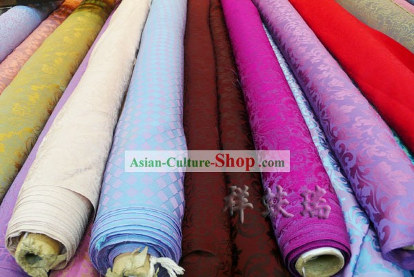 Traditional Chinese Beijing Rui Fu Xiang Silk Fabric