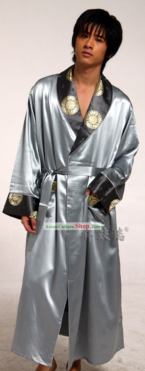 Traditional Chinese Beijing Rui Fu Xiang Silk Pajama for Men