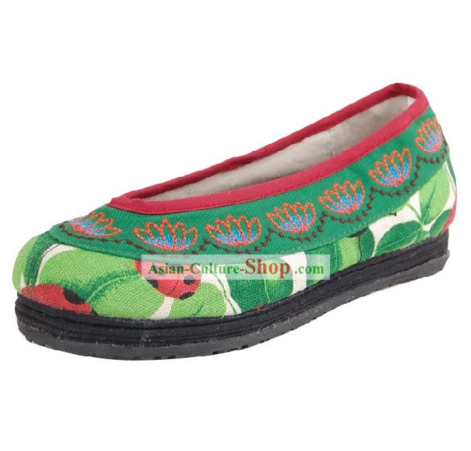 Traditional Chinese Handmade Cloth Shoes