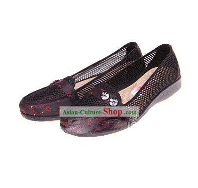 Traditional Chinese Beijing Bu Ying Zhai Sandals for Women