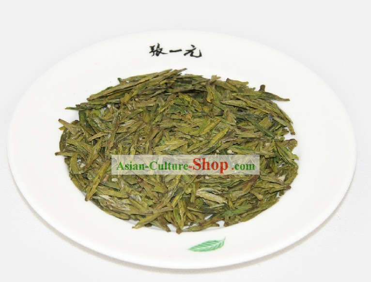 Traditional Supreme Chinese Zhang Yiyuan Shi Feng Xi Hu Longjing Tea Leaf