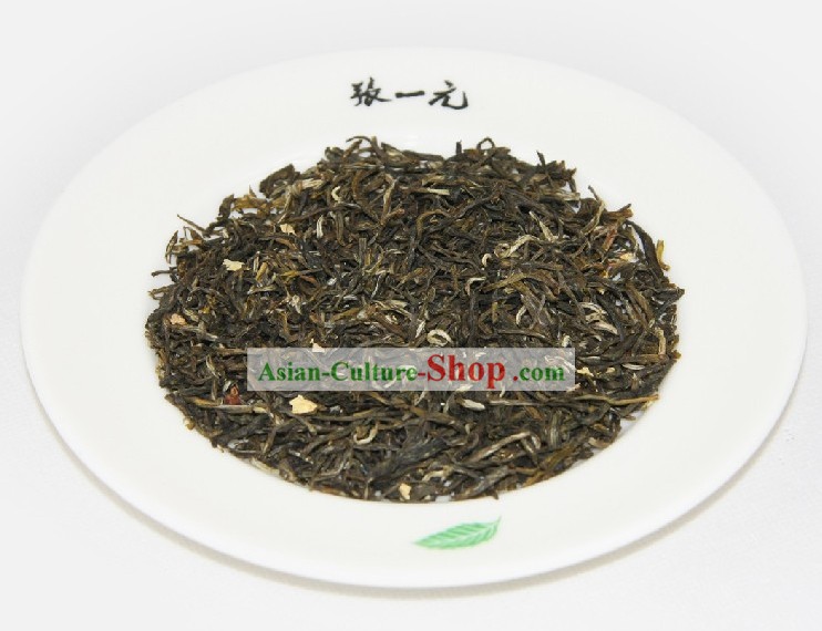 Chinese Zhang Yiyuan White Dragon Jasmine Tea Leaf