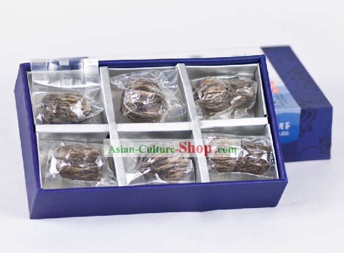 Chinese Zhang Yiyuan Longjing Flower Arts Tea Leaf in Gift Package