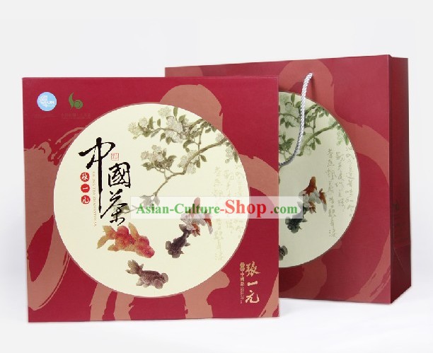 Chinese Zhang Yiyuan Jasmine Flower Tea in Gift Package