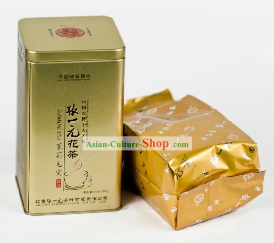 Chinese Zhang Yiyuan Mao Jian Jasmine Tea in Gift Package