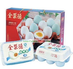 Chinese Quanjude Salty Duck Eggs 30 Pieces Set
