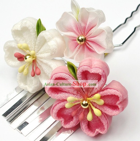 Traditional Japanese Kimono Hair Accessories for Women