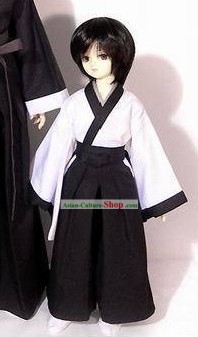 Traditional Japanese Kimono Dress Set for Children