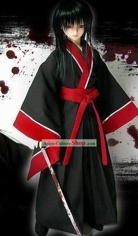 Traditional Japanese Kendoist Costumes Complete Set for Men