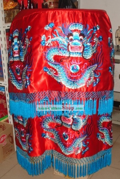 Large Chinese Dragon Umbrella Flag