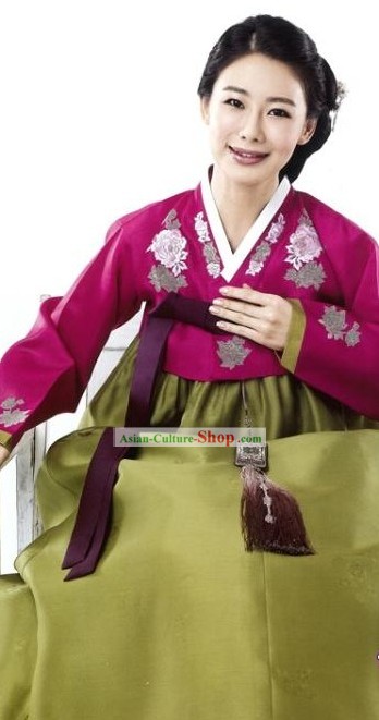 Traditional Korean Hanbok Dress