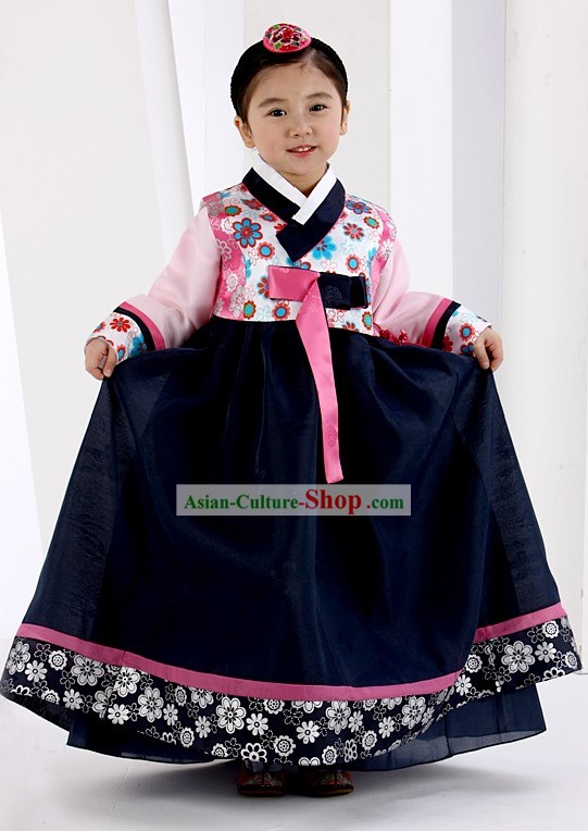 Traditional Korean Ceremony Birthday Hanbok for Kids