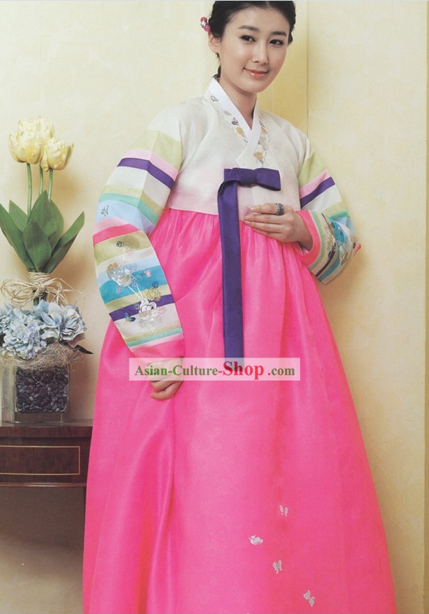 Traditional Korean Women Hanbok Clothing