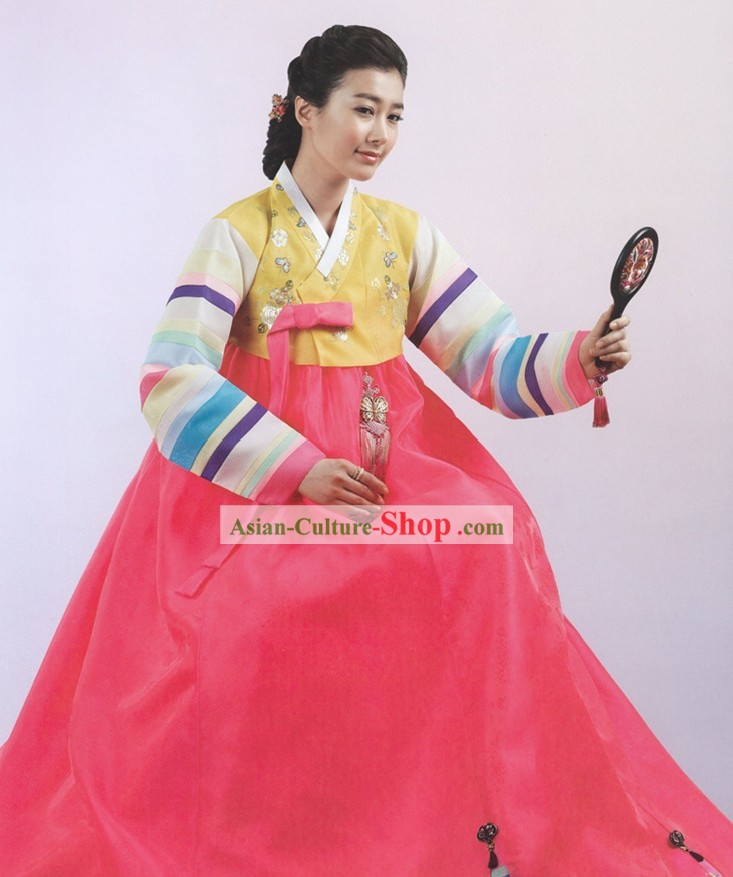 Traditional Korean Women Hanbok Clothing