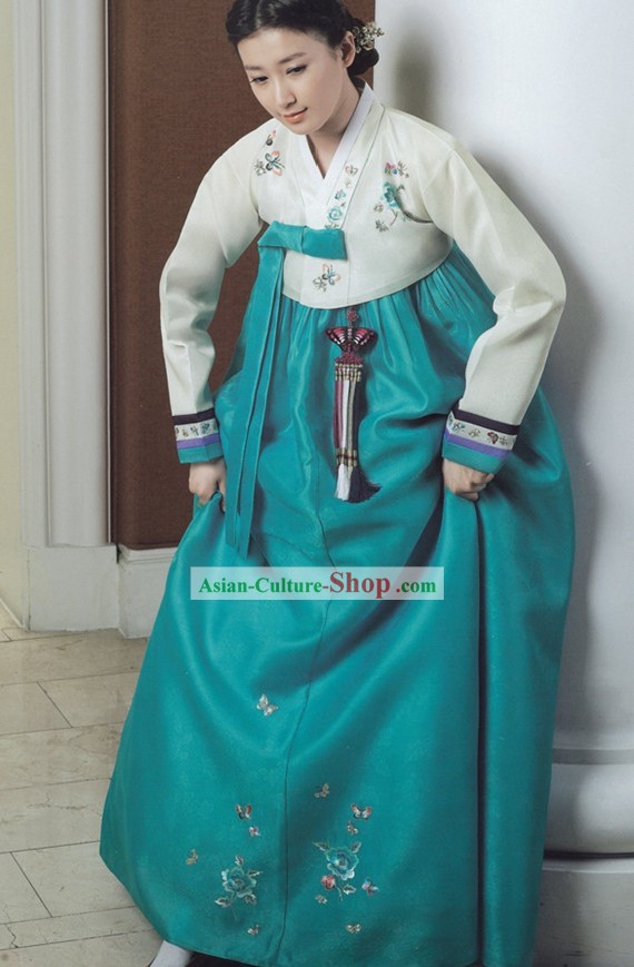 Traditional Korean Festival Celebration Women's Hanbok