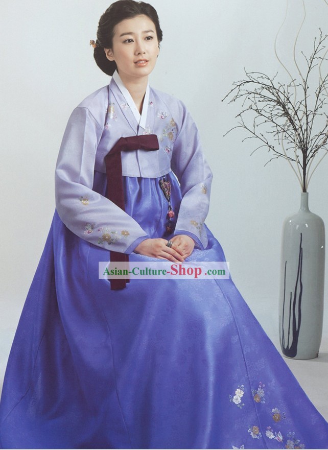 Traditional Korean Ceremonial Formal Women Hanbok