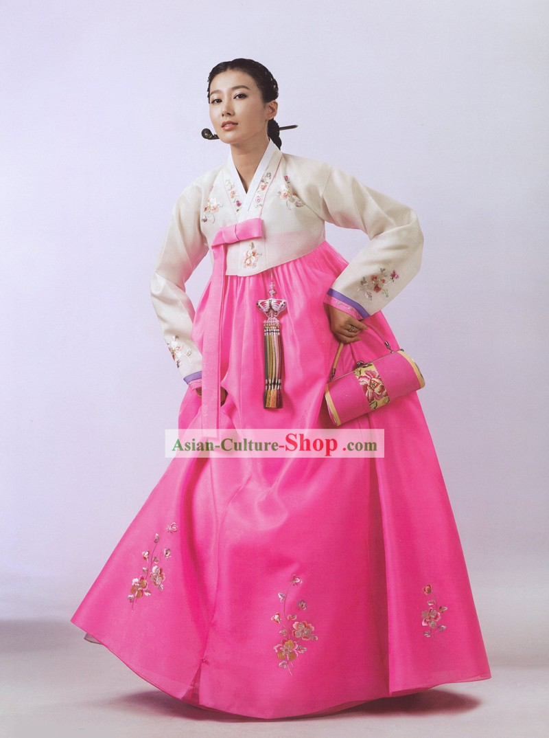 Traditional Korean Ceremonial Formal Women Hanbok