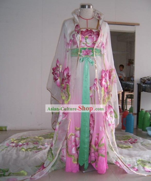 Chinese Opera Tang Dynasty Empress Stage Performance Costumes