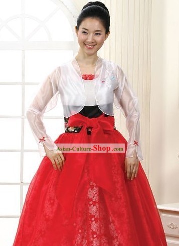 Traditional Hanbok Wedding Women Modern Hanbok