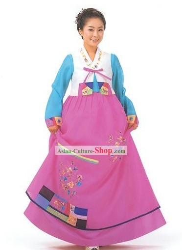 Traditional Korean Modern Hanbok Clothing for Women