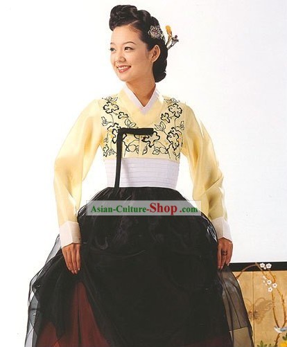 Traditional Korean Modern Hanbok Clothing for Women