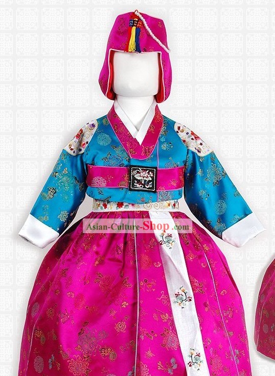 Traditional Korean Children Royal Court Dress