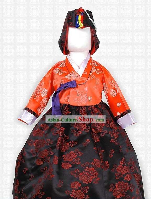 Traditional Korean Children Imperial Hanbok Costumes