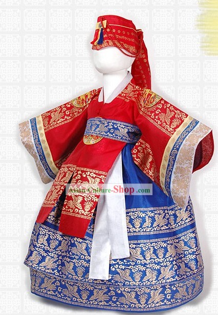 Ancient Korean Empress Costumes for Children