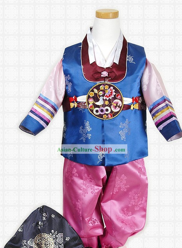 Traditiona Korean Children Hanbok Complete Set