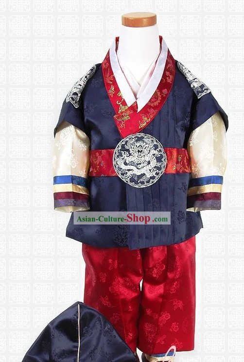 Traditiona Korean Hanbok Costumes Complete Set
