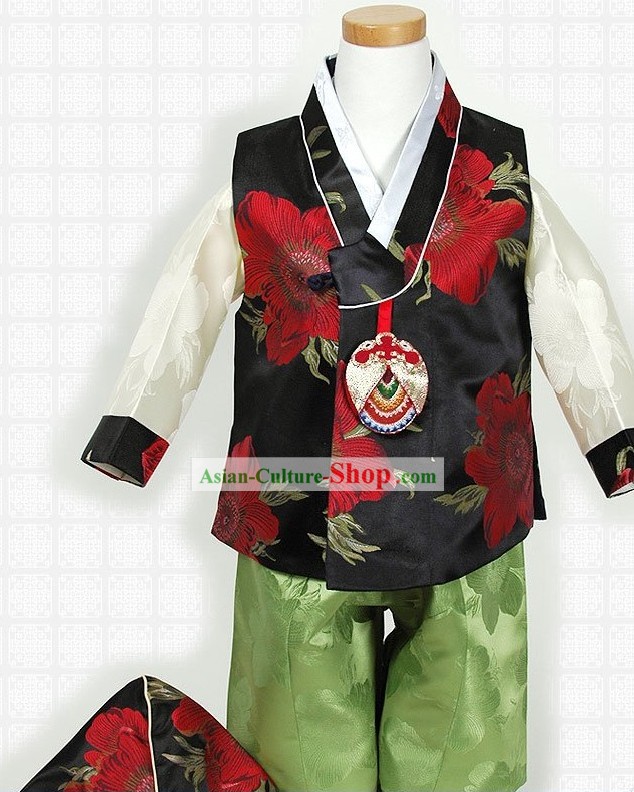 Traditiona Korean Hanbok Costumes Complete Set