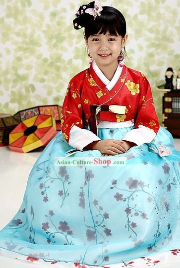 Traditional Korean Attire for Kids