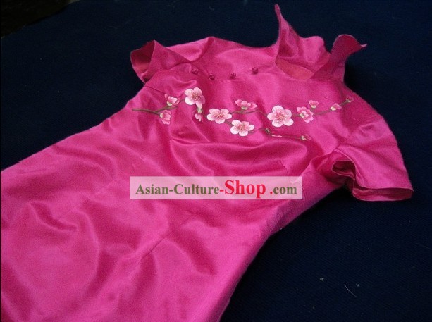 High Collar Chinese Wedding Qipao