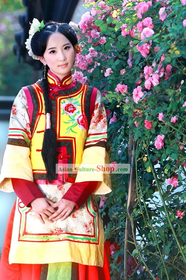Palace Drama Ji Qingchuan Qing Dynasty Imperial Clothing Complete Set