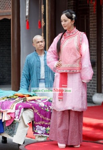 Qing Dynasty Women Clothing
