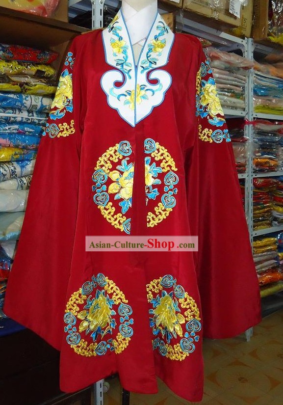 Chinese Opera Embroidered Flower Nv Pi Costumes