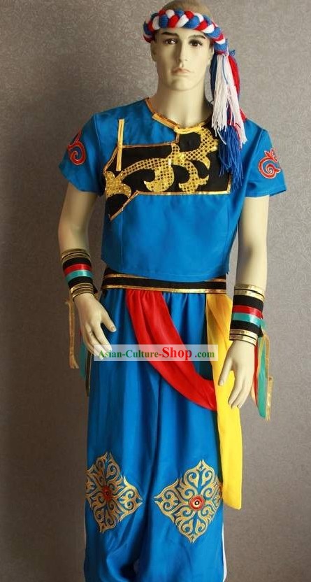 Chinese Minority Dance Costumes for Men