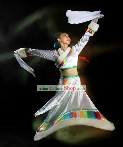 Traditional Chinese Tibetan Clothing