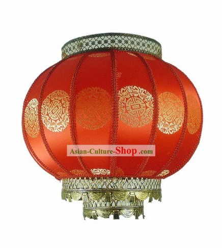 Traditional Chinese Spring Festival Red Lantern