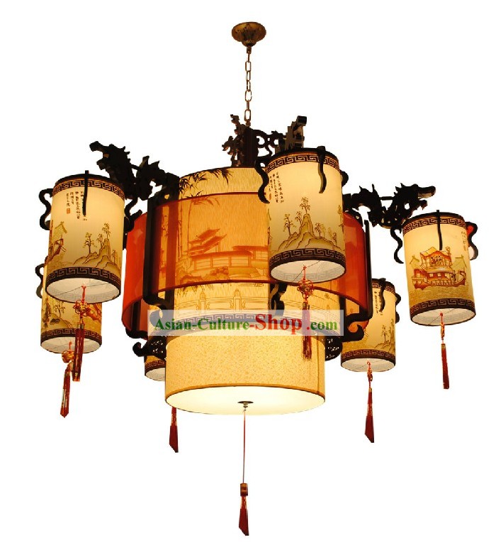 661 Inches Chinese Large Palace Lantern Set