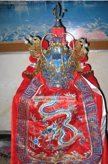 Ancient Chinese Opera General Helmet Hat